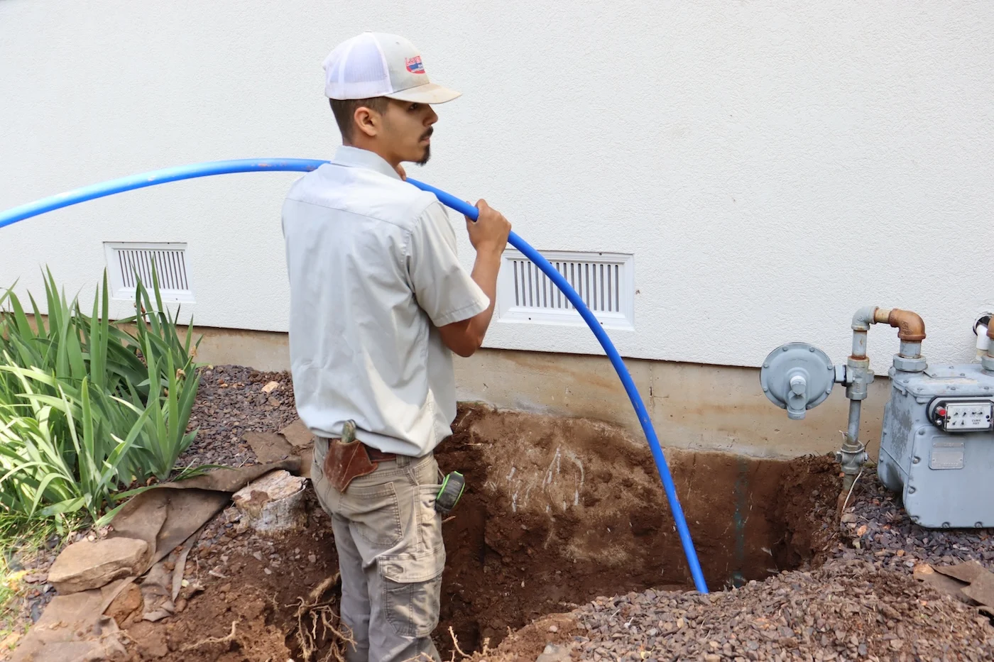 Sewer line repair service